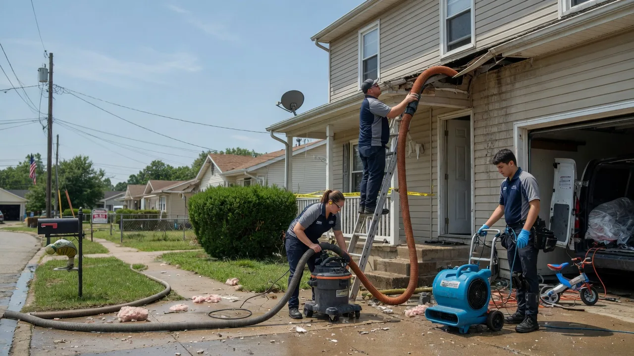 Water Damage Restoration in Rufe, OK near me